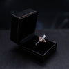 14ct White & Rose Gold Contemporary Ring TDW 0.40ct