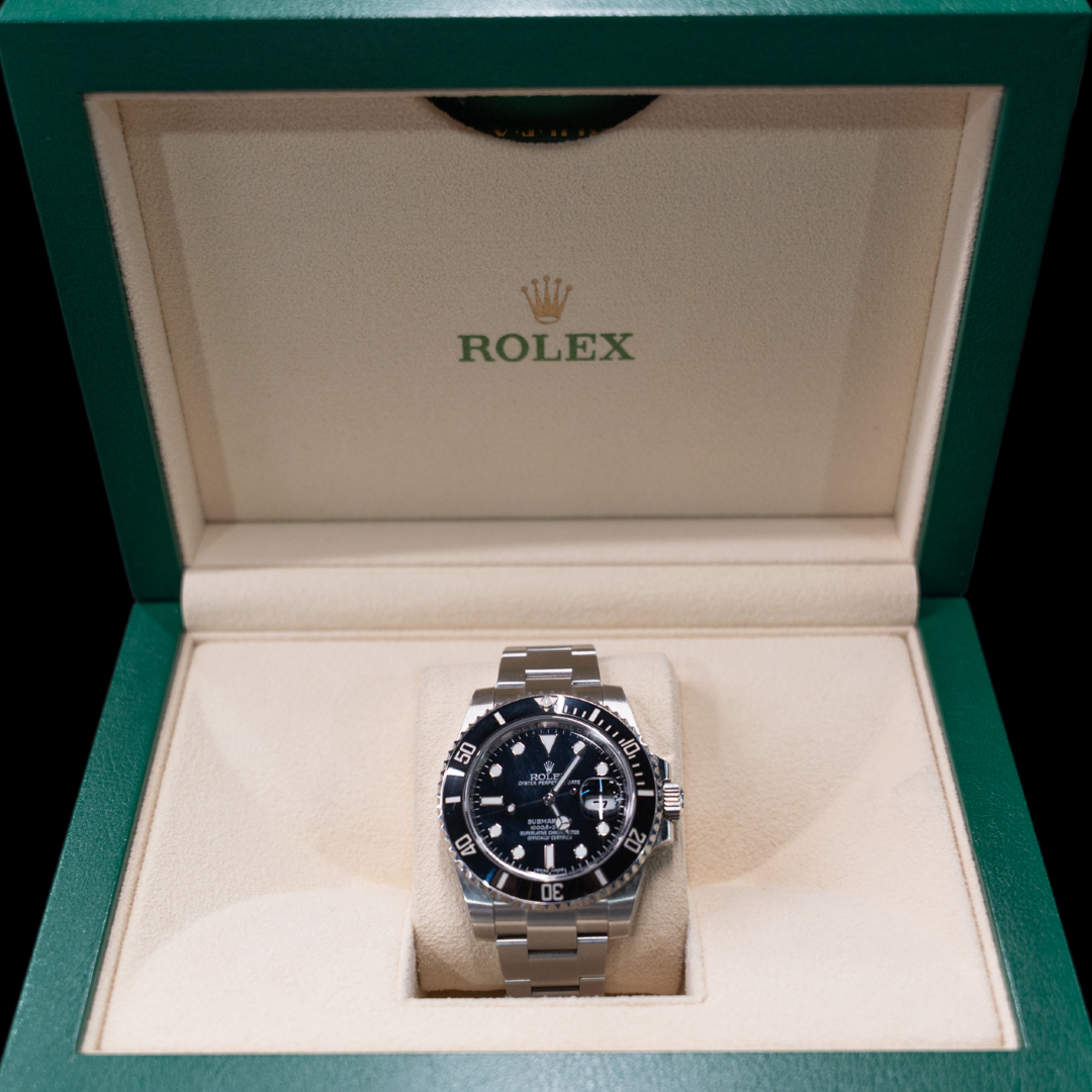 Steel Rolex Submariner Date 40mm Sapphire Crystal