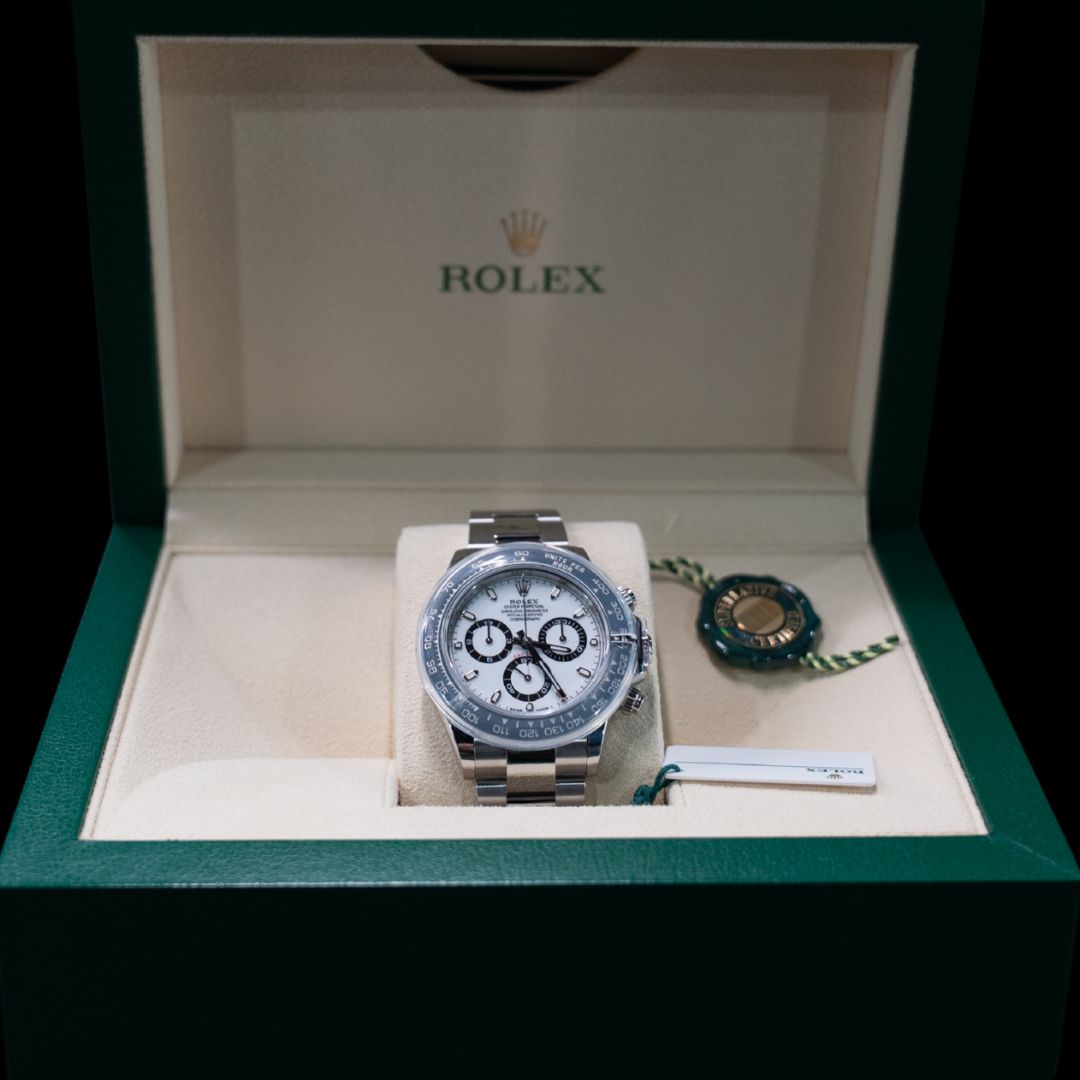 Steel Rolex Daytona Panda 40mm 2021 Full Set un-worn