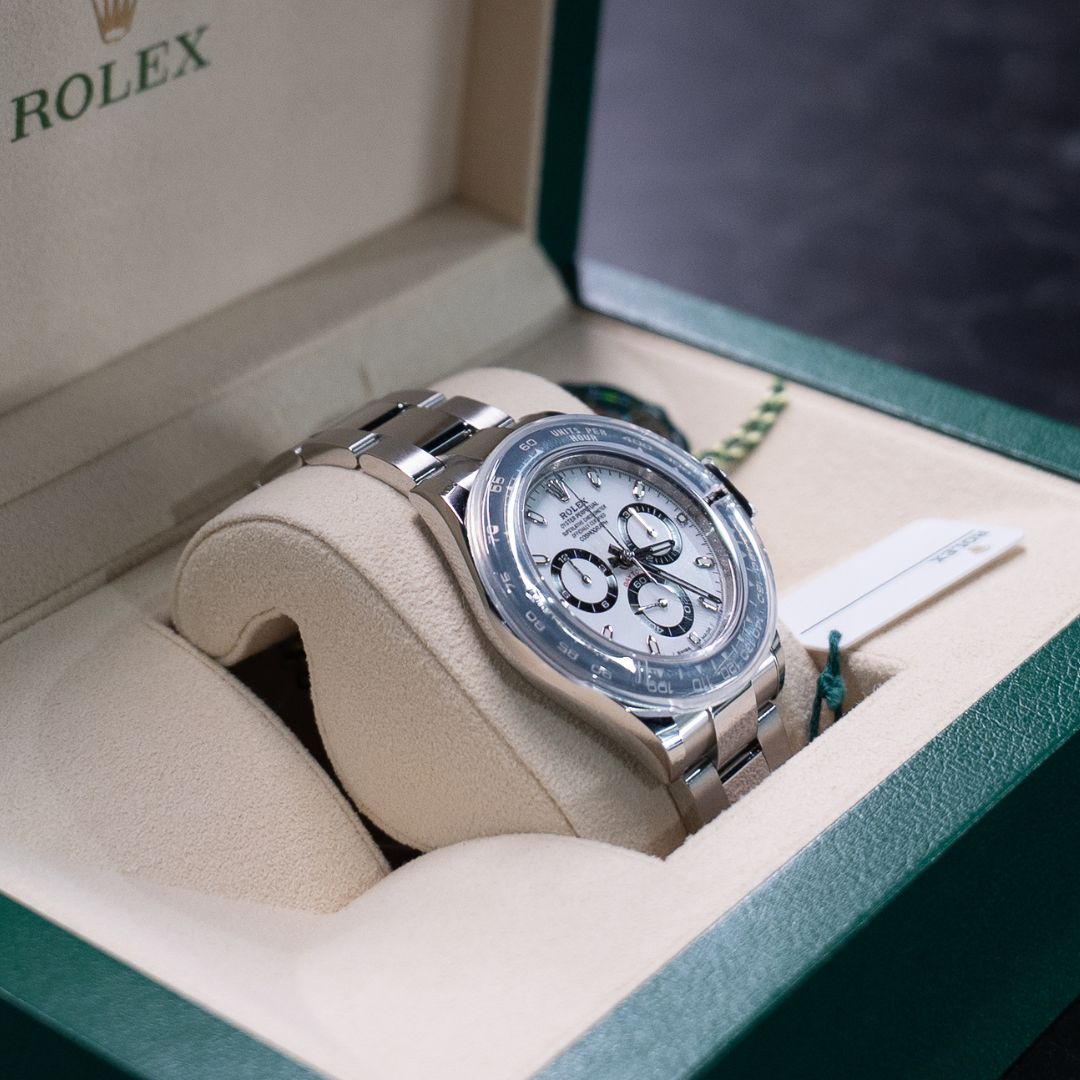 Steel Rolex Daytona Panda 40mm 2021 Full Set un-worn