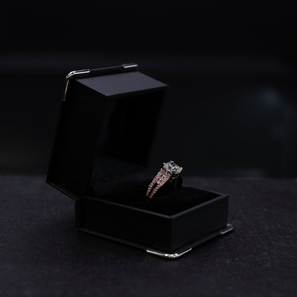 14ct Rose Gold & White Gold Diamond & Pink Diamond Ring 2.43ct (TDW)