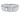 14k White Gold Three Stone Ring with Round and Baguette Diamonds (1.0 ct)