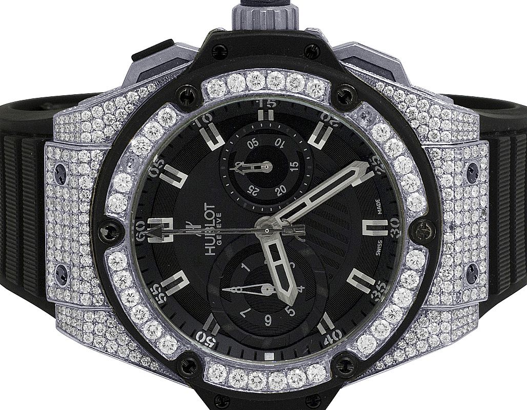 Hublot King Power Zirconium Limited Edition Diamond Watch 13.0 Ct Drip City Jewellers