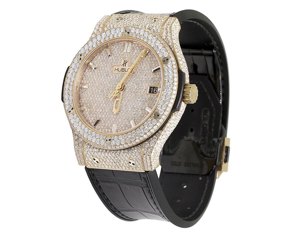 Hublot classic fusion outlet full diamond