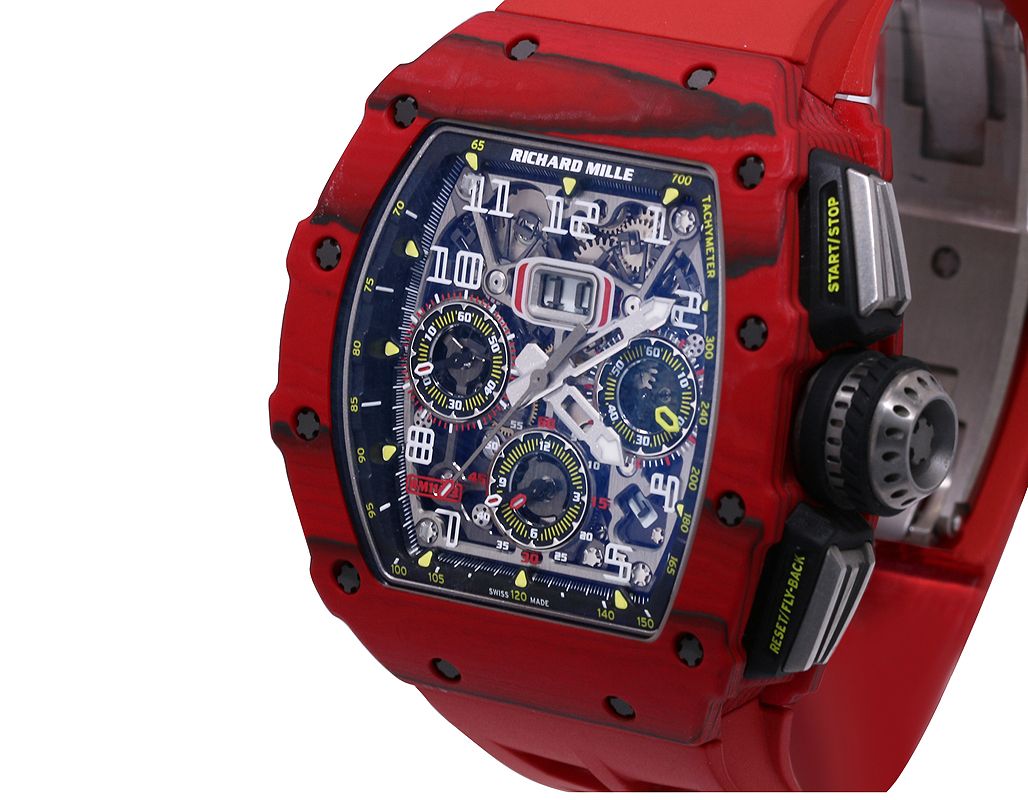 Richard Mille RM 011 03 Red Quartz Drip City Jewellers